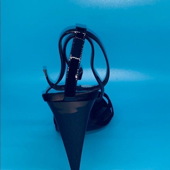 Saint Laurent Freja Crystal Toe Sandals - Picture 6 of 8